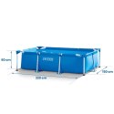Basen ogrodowy stelażowy 220 x 150 x 60 cm 15w1 INTEX 28270
