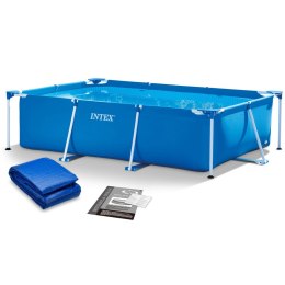 Basen ogrodowy stelażowy 300 x 200 x 75 cm 2w1 INTEX 28272