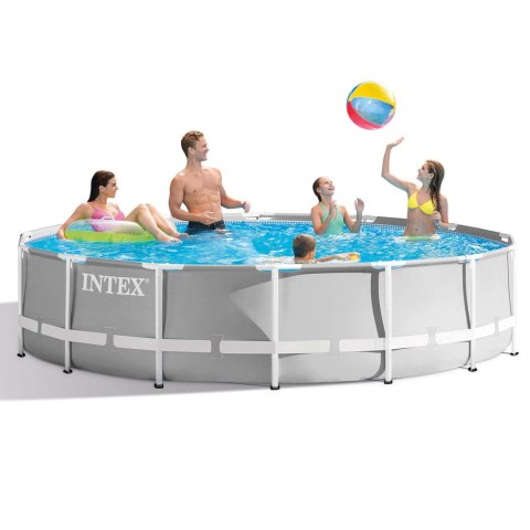 Basen ogrodowy stelażowy 427 x 107 cm 12w1 INTEX 26720