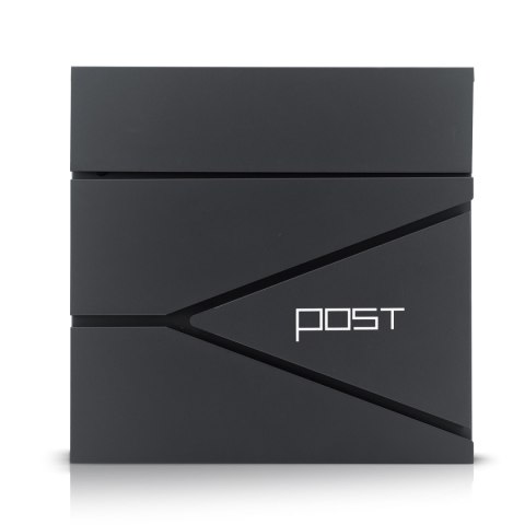 Skrzynka na listy 37x37x10,5 cm antracyt HM-862