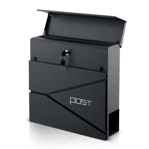 Skrzynka na listy 37x37x10,5 cm antracyt HM-862