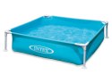 Basen stelażowy Mini dla dzieci turkusowy 122 x 122 x 30 cm INTEX 57173