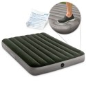 Materac dmuchany 191x137x25 cm z wbudowaną pompką nożną INTEX 64762