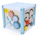 Drewniana kostka edukacyjna sorter +klocki ECOTOYS ECOTOYS