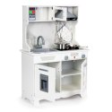 Drewniana kuchnia dla dzieci dźwięki led + akcesoria ECOTOYS ECOTOYS