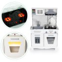 Drewniana kuchnia dla dzieci dźwięki led + akcesoria ECOTOYS ECOTOYS