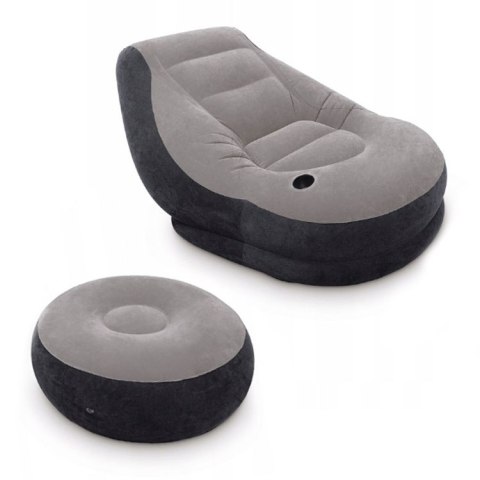Fotel dmuchany sofa z podnóżkiem 1-osobowa INTEX 68564 INTEX