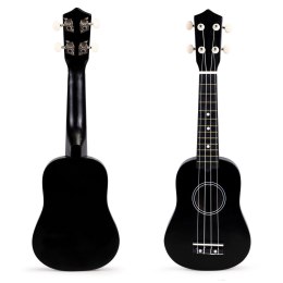 Gitara ukulele dla dzieci drewniana 4 struny nylonowe ECOTOYS ECOTOYS