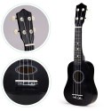 Gitara ukulele dla dzieci drewniana 4 struny nylonowe ECOTOYS ECOTOYS