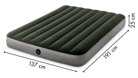 Materac dmuchany do spania łóżko dwuosobowy 191x137 cm INTEX 64108 INTEX
