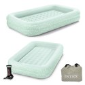 Materac dmuchany z bandami głębokie łóżko dla dziecka + pompka INTEX 66810 INTEX