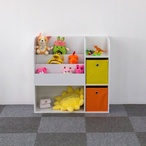 Regał drewniany dla dzieci szafka dziecięca przegrody organizer ECOTOYS ECOTOYS