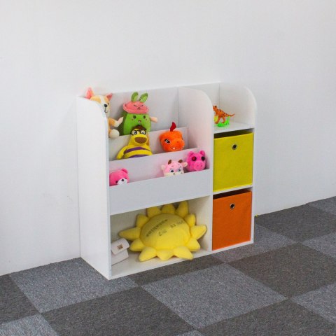 Regał drewniany dla dzieci szafka dziecięca przegrody organizer ECOTOYS ECOTOYS