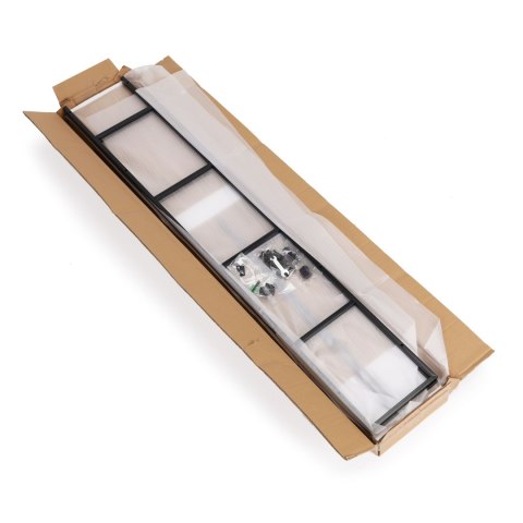 Regał drewniany szeroki nowoczesny LOFT 5 półek ModernHome ModernHome