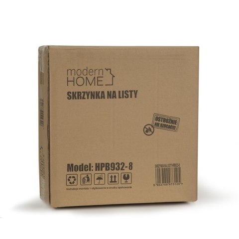 Skrzynka pocztowa listy gazety stal galwanizowana ModernHome ModernHome