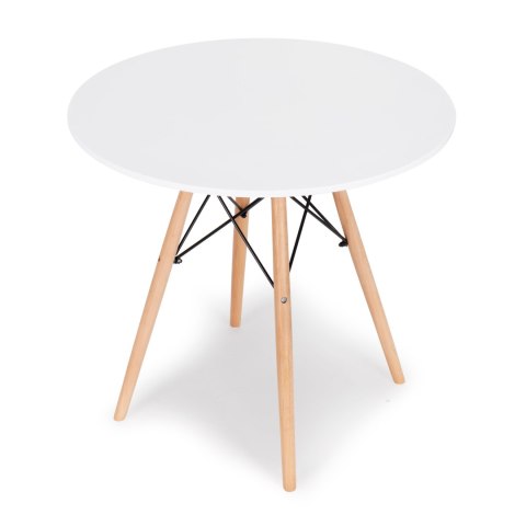 Stolik nowoczesny do jadalni salonu kuchni 80 cm ModernHome ModernHome