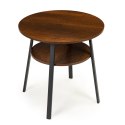Stolik stół kawowy okrągły ława nowoczesny loft ModernHome ModernHome