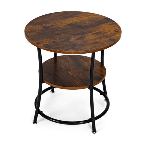 Stolik stół kawowy okrągły loftowy industrial ModernHome ModernHome