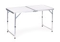 Stolik turystyczny stół składany zestaw 4 krzesła biały MultiGarden MultiGarden