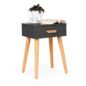Szafka nocna nowoczesny stolik kawowy szary ModernHome ModernHome