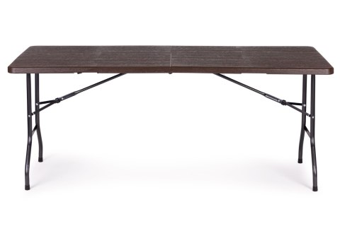 Zestaw cateringowy stół bankietowy 180 cm + 2 ławki brąz MultiGarden MultiGarden