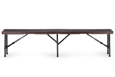 Zestaw cateringowy stół bankietowy 180 cm + 2 ławki brąz MultiGarden MultiGarden