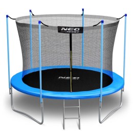 Trampolina ogrodowa 6ft/183cm z siatką wewnętrzną i drabinką Neo-Sport