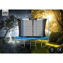 Trampolina ogrodowa 6ft/183cm z siatką wewnętrzną i drabinką Neo-Sport