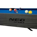 Stół bilardowy 6ft zestaw stół do bilarda bilard duży Neo-Sport NS-809