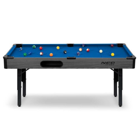 Stół bilardowy 6ft zestaw stół do bilarda bilard duży Neo-Sport NS-809