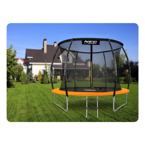 Trampolina ogrodowa profilowana 10ft/312cmz siatką wewnętrzną Neo-Sport