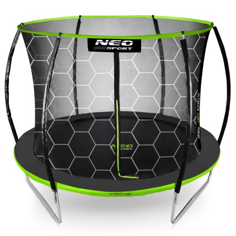 Trampolina ogrodowa profilowana 10ft/312cmz siatką wewnętrzną Neo-Sport