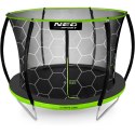 Trampolina ogrodowa profilowana 12ft/374cm z siatką wewnętrzną Neo-Sport