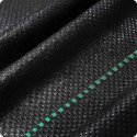 Agrotkanina ogrodowa 1,6 m x 50 m 70 g/m2 + 50 szpilek Plonos - czarna