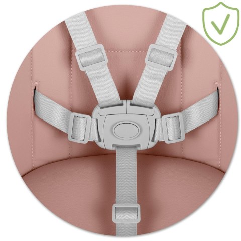 Krzesełko do karmienia Ricokids Mani różowe