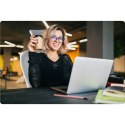 Fotel biurowy z mikrosiatki Sofotel Formax szary