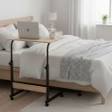Mobilny stolik pod laptopa biurko dostawiane do fotela jasny dąb ModernHome ModernHome