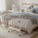 Mobilny stolik pod laptopa biurko dostawiane do fotela kanapy biały ModernHome ModernHome