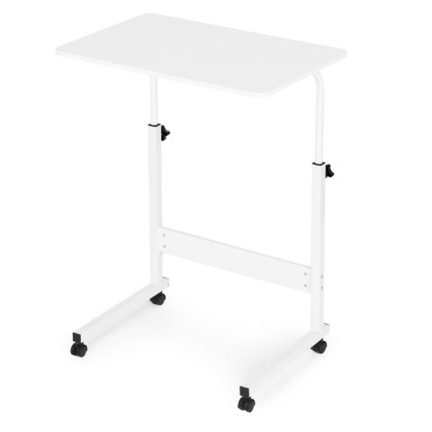 Mobilny stolik pod laptopa biurko dostawiane do fotela kanapy biały ModernHome ModernHome