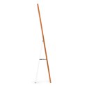 Duże lustro stojące 148 cm aluminowa rama rozstawiane ModernHome ModernHome
