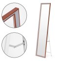 Duże lustro stojące 148 cm aluminowa rama rozstawiane ModernHome ModernHome