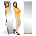 Duże stojące lustro prostokątne wąska rama 148 cm ModernHome ModernHome