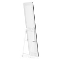 Duże stojące lustro prostokątne wąska rama 148 cm ModernHome ModernHome