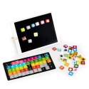 Drewniany tablet edukacyjny tablica magnetyczna kredowa ECOTOYS ECOTOYS
