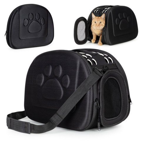 Duży transporter dla kota psa torba podróżna czarny Petsi PETSI