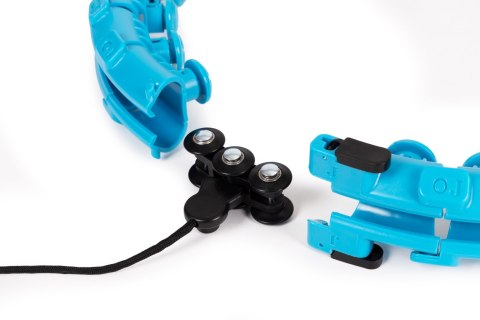 Hula hop z masażerem i dodatkowym ciężarkiem do ćwiczeń fitness ModernHome