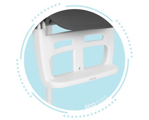 Krzesełko fotelik do karmienia dzieci 3w1 składany ECOTOYS ECOTOYS