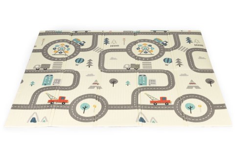 Mata piankowa edukacyjna dwustronna składana duża torba ECOTOYS ECOTOYS