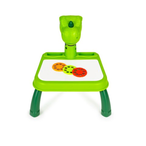 Projektor tablica do rysowania dinozaur 12 flamastrów 24 wzory MULTISTORE