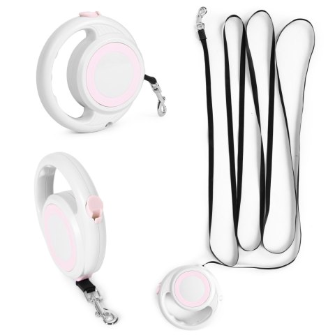 Smycz 4,2m dla psa lub kota automatyczna z blokadą PETSI